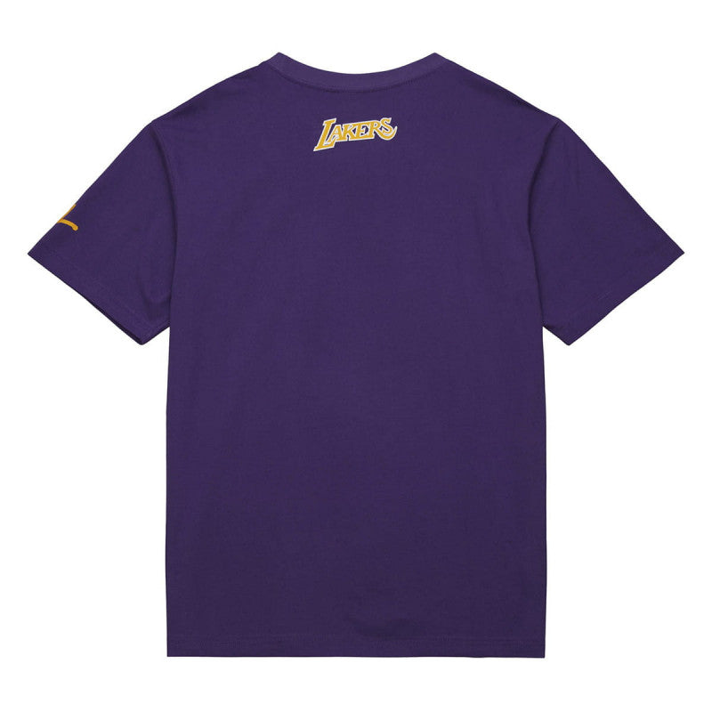 Mitchell & Ness NBA Heavyweight Premium Player Tee Vintage Logo Los Angeles Lakers Ervin Magic Johnson