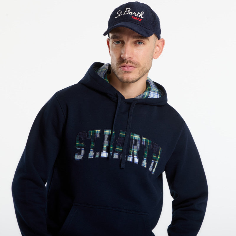 MC2 Saint Barth Tribeca Sweatshirt Tartan