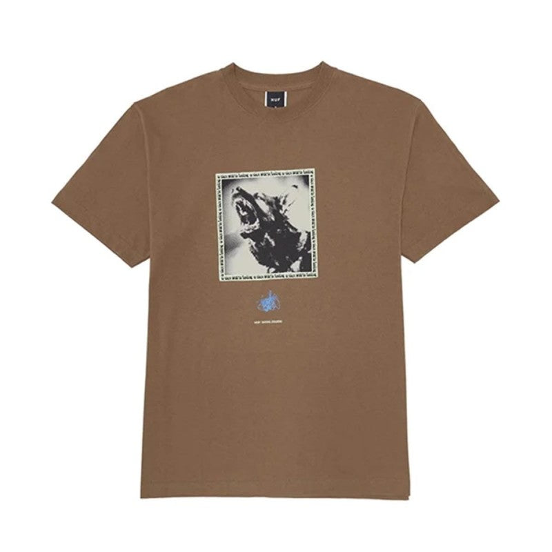 HUF Beware T-Shirt Camel