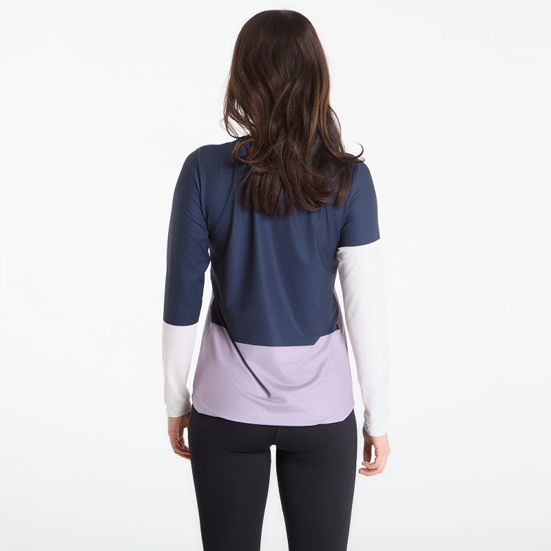 Horsefeathers Wmns Quantum Ls Bike Jersey Indigo/ Iris