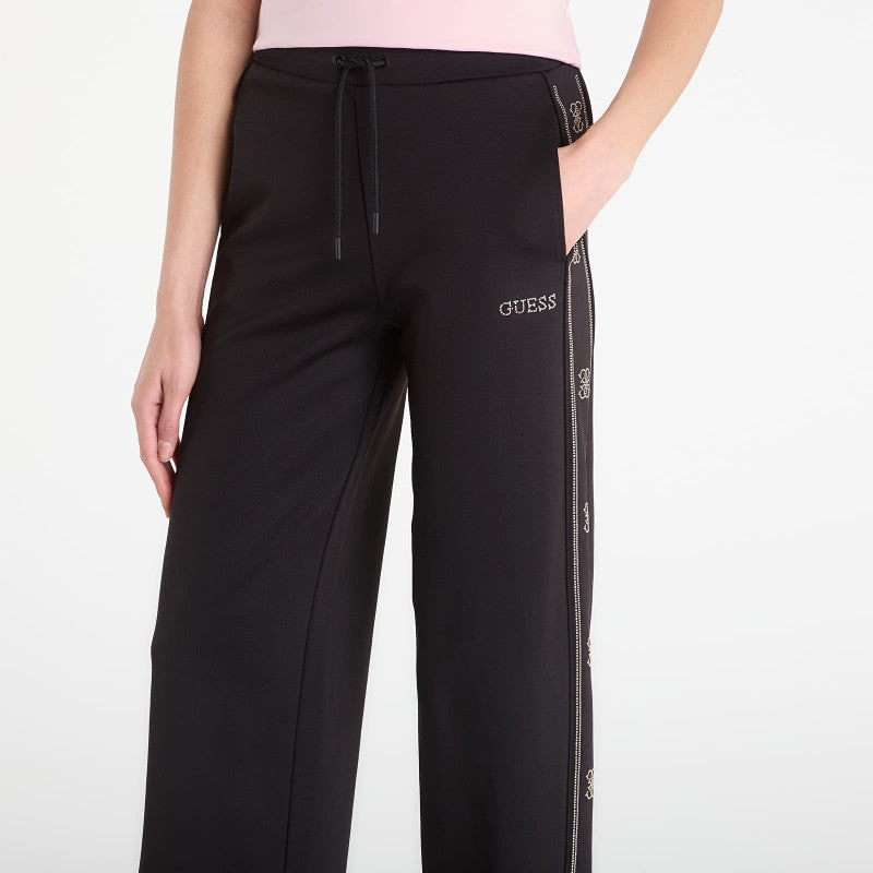 GUESS Octavia Wide Leg Pants Jet Black