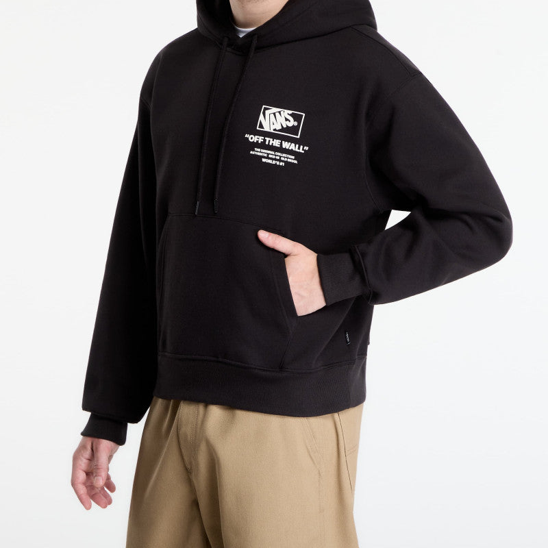 Vans Stacked Hi Pullover Hoodie Black/ White