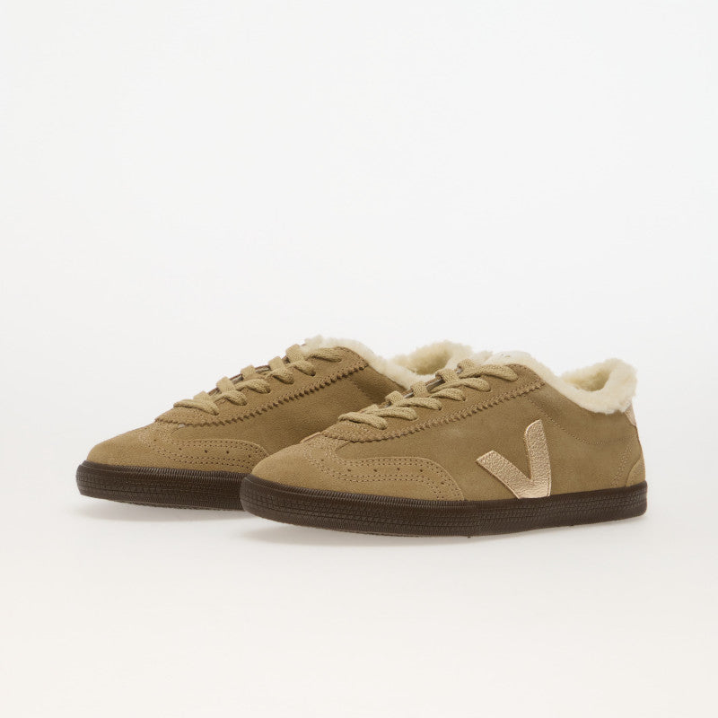 Veja Volley Wmns Suede Dune/ Platine/ Eagle