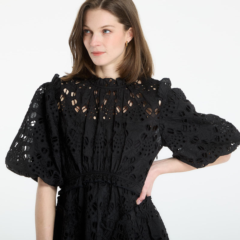 Sukienka AllSaints Odette Dress Black