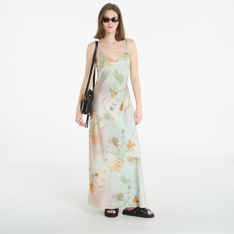 Sukienka AllSaints Bryony Dress Haze Blush Pink