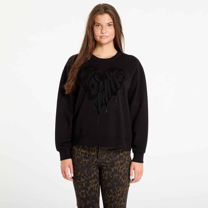AllSaints Trip Piper Sweat Black