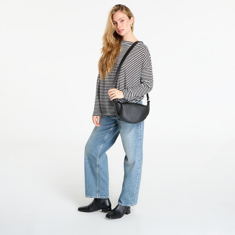 Jeansy AllSaints Sadie Barrel Leg Denim Jeans Washed Indigo
