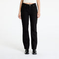 Guess JEANS G08 Women's Mid-Rise Straight Jeans Black Overdye