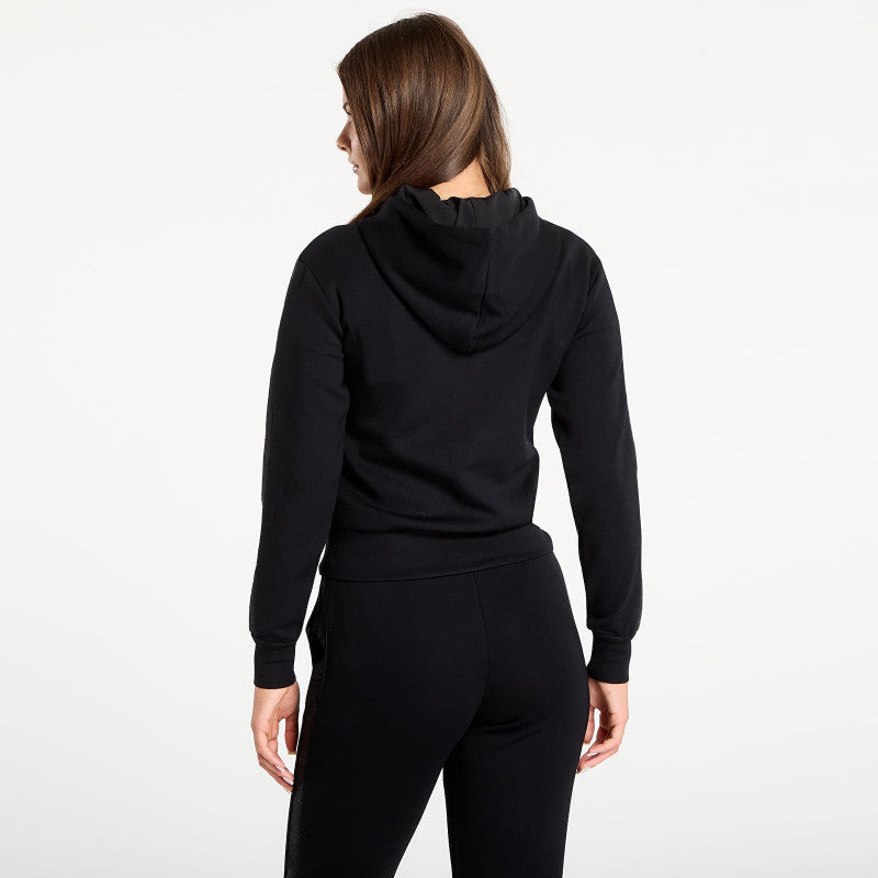 GUESS New Hooded Scuba Sweatshirt Black