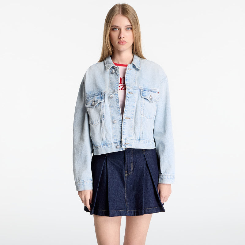 Tommy Hilfiger Denim Eve Short Trucker Jacket Ls Kyle