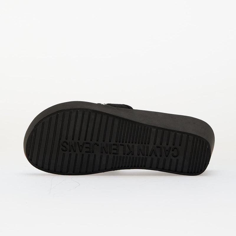 Calvin Klein Jeans Beach Wedge Slide Ca Black